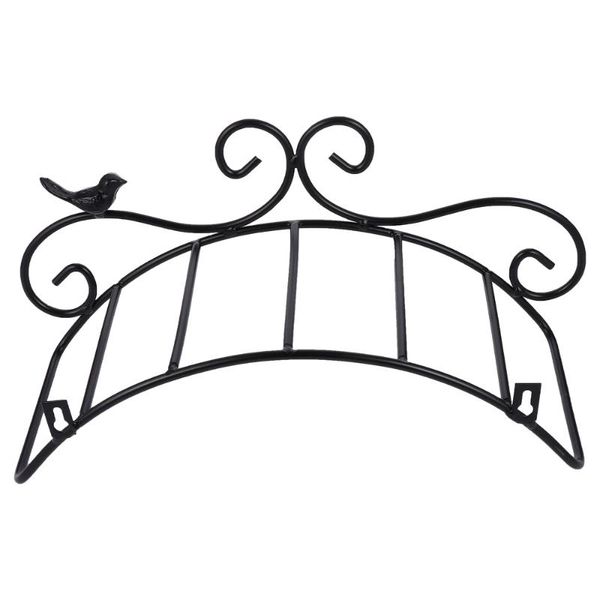 

hangers & racks wall mounted garden hose storage holder hanging rack (black)