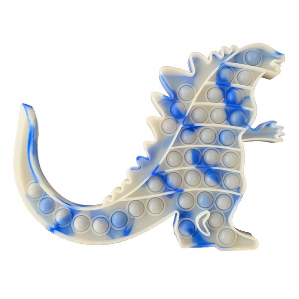 

goslar monster party fidget toy big size rainbow push bubble fingertip compressive sensory decompression soft educational toys mma213