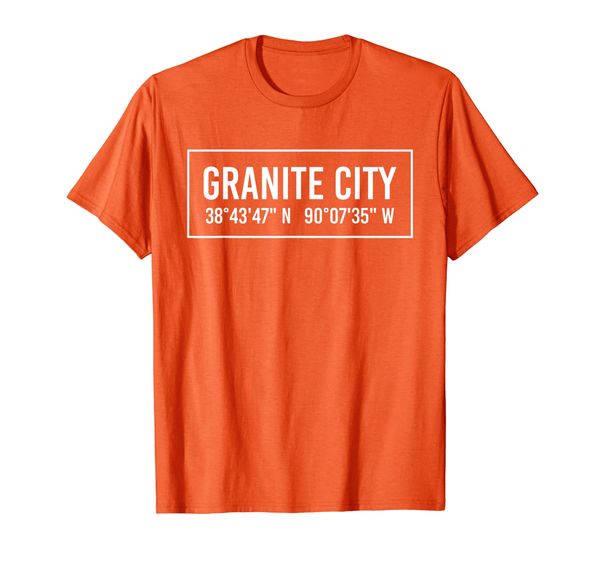 

GRANITE CITY IL ILLINOIS Funny City Coordinates Home Gift T-Shirt, Mainly pictures