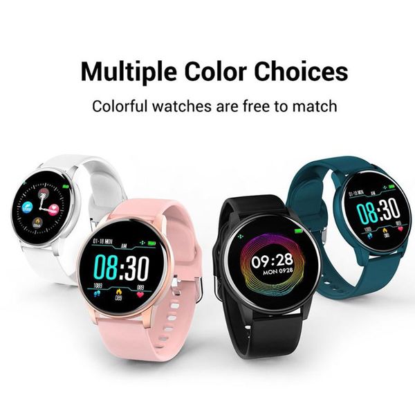 

smart wristbands zl01 sport couple watches waterproof watch fitness band pedometer heart rate sleep monitoring