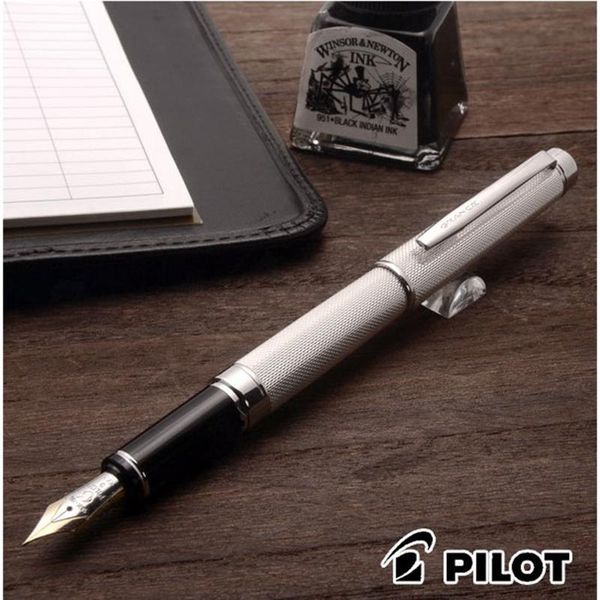 

fountain pens pilot japan 925 silver pen 18k gold double-color nib fgnc-35ss