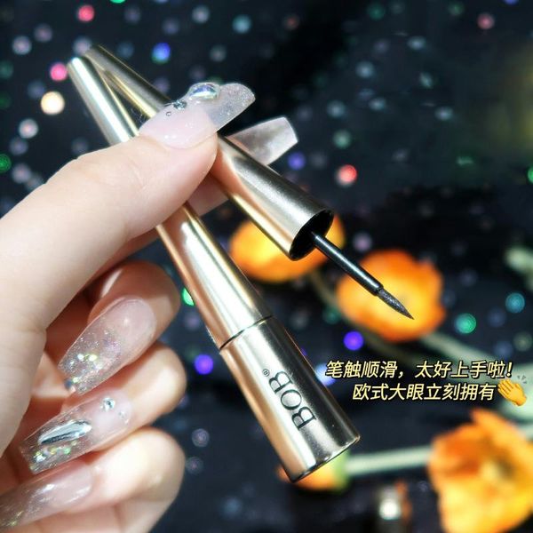 

eyeliner sparkling gold black matte liquid long lasting smooth waterproof easy to draw soft natural eyes makeup beauty eye liner