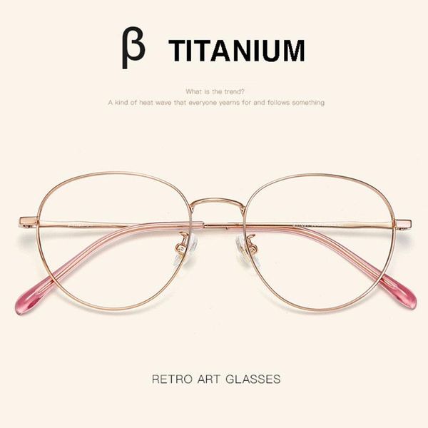 

retro arrival beta titanium frame glasses full rim eyewear myopia spectacles with spring hinges selling fashion sunglasses frames, Black
