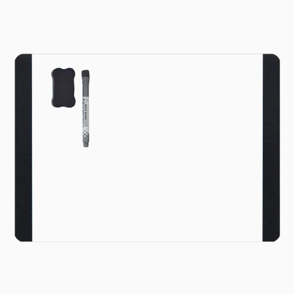 

whiteboards a4 magnetic dry erase refrigerator calendar whiteboard planner magnet message[broad side][black]