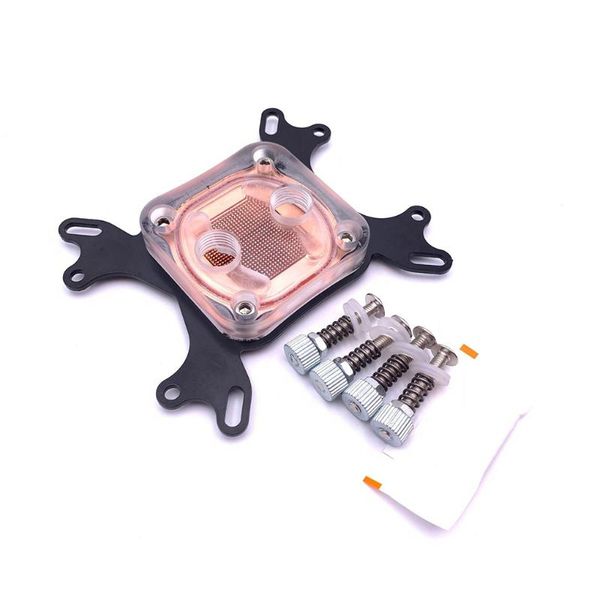 

fans & coolings universal water cooling block computer cpu cooler replacement for intel with connector
