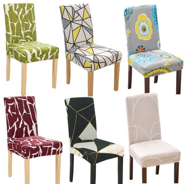 

chair covers spandex universal cover dining room slipcover for wedding banquet el party kitchen tight wrap seat case 1pc
