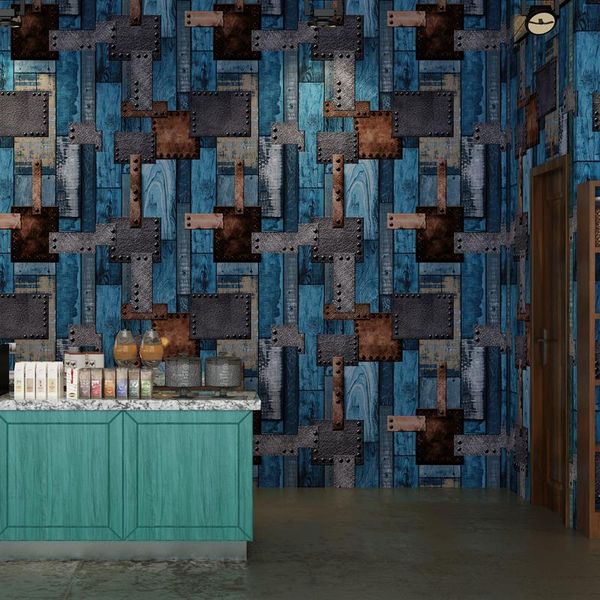 

wallpapers vintage wood wallpaper 3d pvc waterproof wall papers home decor personalized mural panels papel tapiz