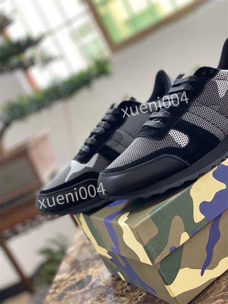 

reflective men trainers shoes fashion designer casual flats, breathable & mesh couple sneakers discount footwear, Black