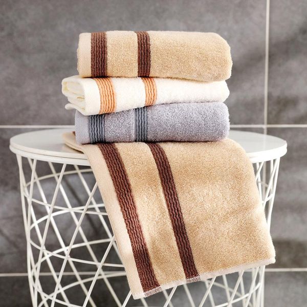 

towel 100% cotton embroidery white face sport bath hand bathroom for home el wedding