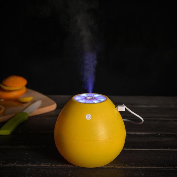 

essential oils diffusers 400ml ultrasonic air humidifier fruit romantic soft light usb oil diffuser car purifier aroma anion mist maker js-0