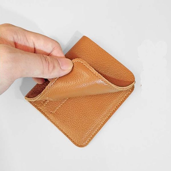 

wallets aetoo original handmade leather short wallet retro first layer of men women super thin soft vintage, Red;black
