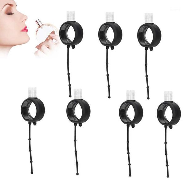 

storage bottles & jars 7pcs 30ml empty refilling bottle set portable travel lotion container with protective cover refillable perfume