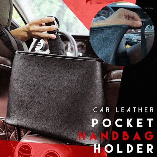 Sacos de armazenamento Carro grande capacidade elástica Net Saco entre Organizer Back Back Tither Bolso para Estilo