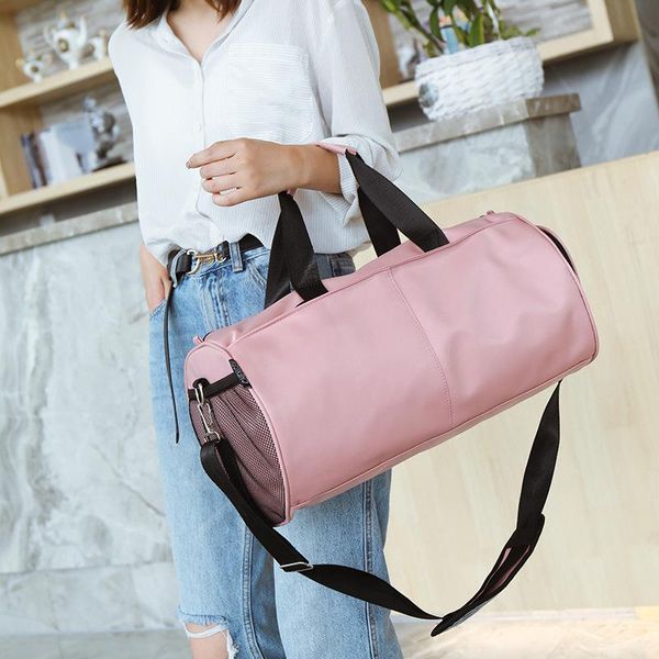 

duffel bags portable travel bag large-capacity sports men's business trip shoulder female fitness yoga storage bandolera