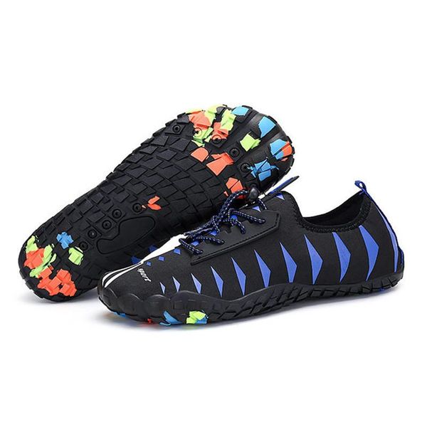 

sandals 2021 men's sports upstream shoes beach water non-slip wading comfortable men and women walking, Black