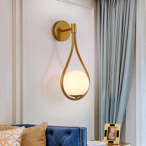 

wall lamps nordic style lamp living room bedroom bedside modern minimalist creative tv background corridor aisle
