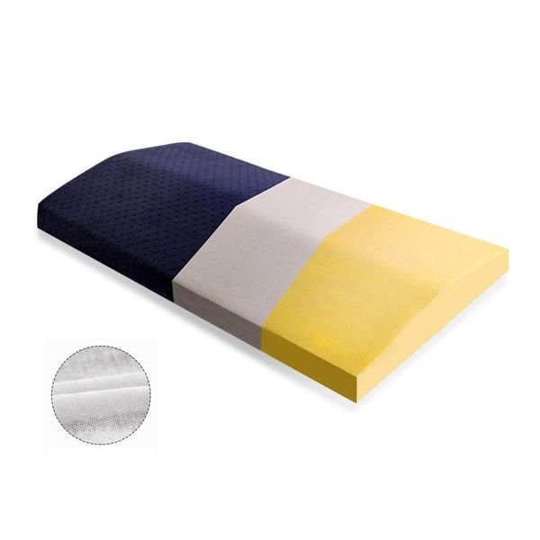 

cushion/decorative pillow 1 pc memory foam lumbar velvet fabric knitted lining breathable supporting waist protect the spine multifunctional