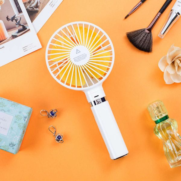 

usb charging folding handheld fan mute mini portable small gift