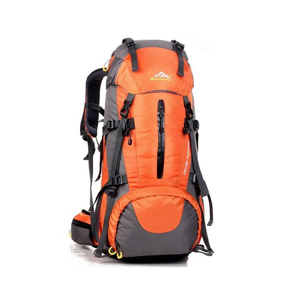 

outdoor sports backpack travel bag large capacity with rain cover climbing mountaineering trekking camping bags