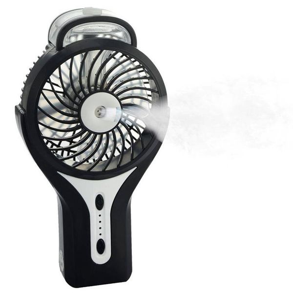 

electric fans mini handheld usb misting fan with personal cooling mist humidifier rechargeable portable for home offi