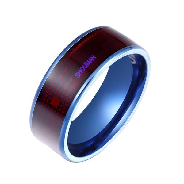 

wedding rings stainless steel ring smart nfc jewelry home wearable mobile phone accessories wholesale, Slivery;golden