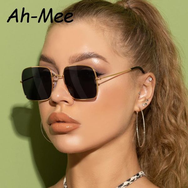 

sunglasses vintage oversize square women big frame sun glasses metal frames black fashion female eyeglasses oculos, White;black