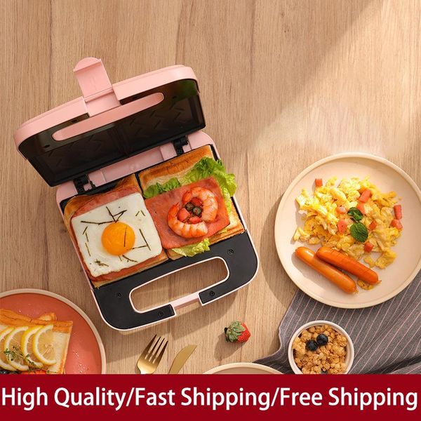 

bread makers electric sandwich maker breakfast machine egg cake oven sandwichera multifunctional waffle toaster bm04