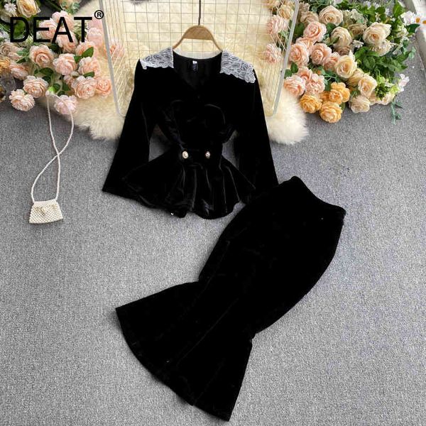 

two piece dress deat solid spring cleavage v long thin upper waist fine fishtail velvet skirt two sets mz133 mj2w, White