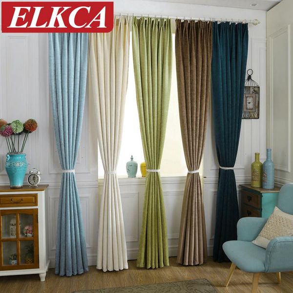 

curtain & drapes luxury chenille curtains for living room modern window the bedroom kitchen ready made
