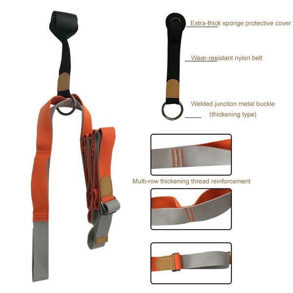 

yoga belt leg stretcher fitness sports equipment for women ballet cheer dance gymnastics supplies training resistance bands