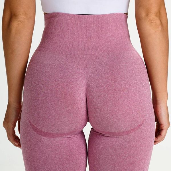 

women's leggings seamless women sport fitness gyms high waist push up workout stretchy anti cellulite slim, Black