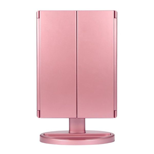 

mirrors mirror beauty deskusb smart touch folded 22 led light