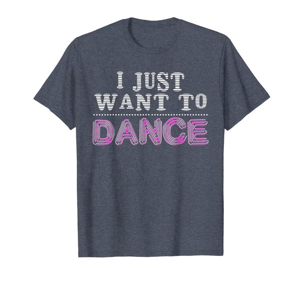 

i just want to dance choreographer love dancing club t-shirt, White;black