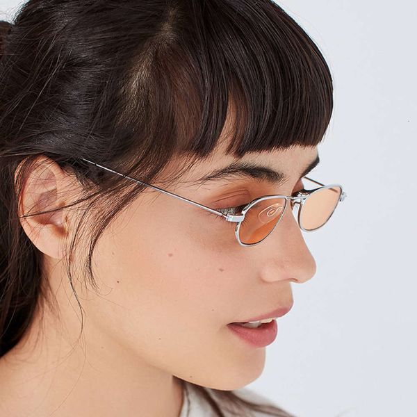 

sunglasses sunglasses fashion metal small frame ocean piece polygonal personality sunglasses, Black