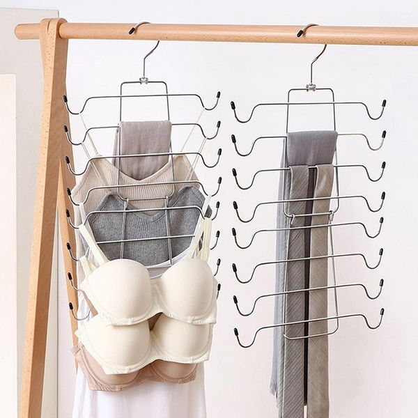 

hangers & racks multi-layer for clothes rack metal underwear hanger bra