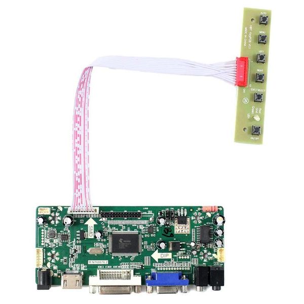

audio lcd controller board fit to arcade 1up diy parts 17 inch m170etn01.1 wyd170skd01 monitor keyboards