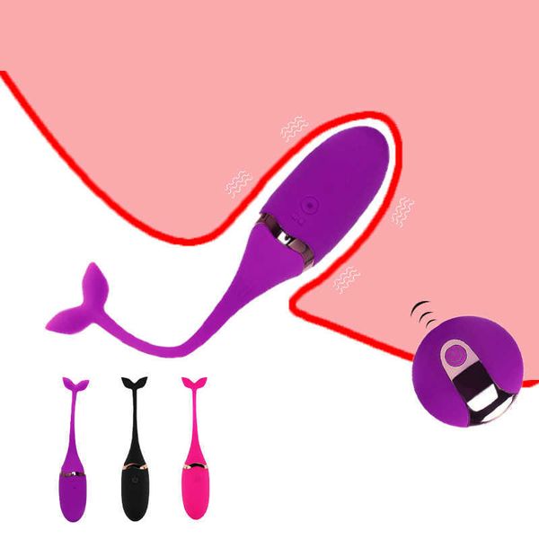 Pallottola Vibratore Telecomando G-Spot Simulator Palla vaginale Plug anale Vibrante Love Egg Masturbatore Giocattoli sessuali per donne Adulti P0818