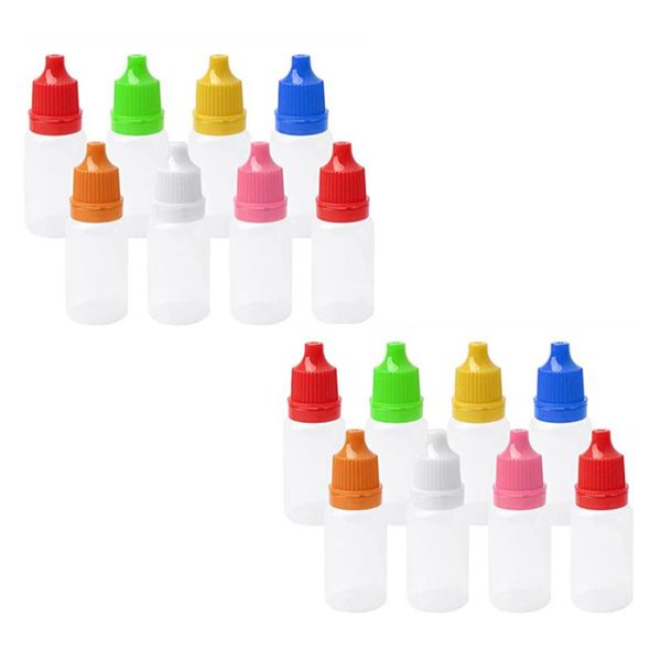 

storage bottles & jars 50pcs portable empty eye liquid bottle refillable dropper dispenser mini
