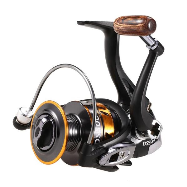

baitcasting reels spinning fishing reel 12+1bb 5.1:1 gear ratio lightweight with spare spool for river lake sea carp tackle pesca