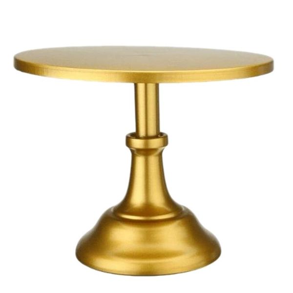 

baking & pastry tools metal iron cake stand round pedestal dessert holder cupcake display rack bakeware for birthday wedding party