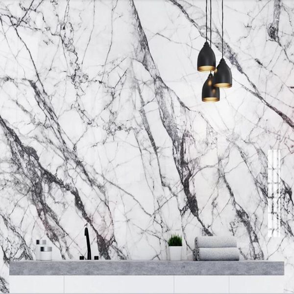 

wallpapers custom 3d po wallpaper jazz white marble living room tv background wall decoration mural