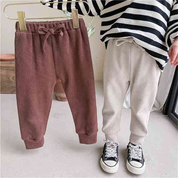 

spring arrival girls fashion casual pants kids korean design trousers 210528, Blue