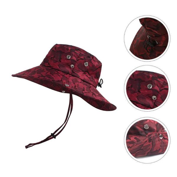 

outdoor hats 1pc wide brim sun hat uv protection block fishing hiking, Black;white