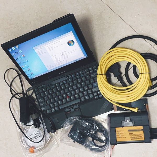 

v06.2023 soft-ware auto diagnosis tool icom a2 for bmw 720gb ssd used lapcomputer x201t i7 4g ready to work