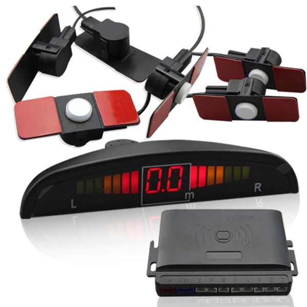 

car rear view cameras& parking sensors for cars parktronic sensor 6 original flat 13mm 2+ front 4+led display detector