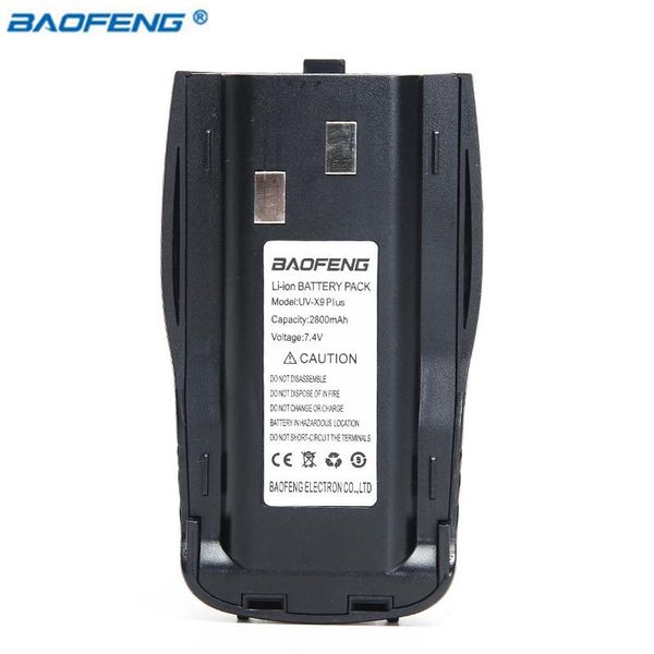 

walkie talkie baofeng uv-x9 plus 7.4v 2800mah li-ion battery for ham radio