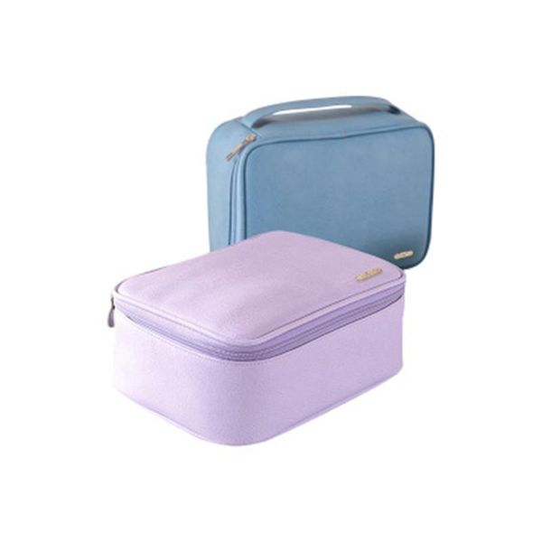 

storage boxes & bins jewelry box fashion women makeup cosmetic bag case make up organizer toiletry multifunction travel wash