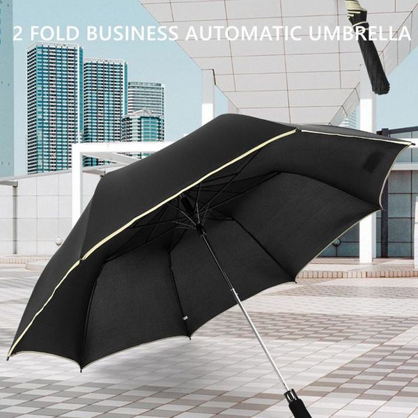 

umbrellas super large windproof automatic 2 folding umbrella rain for men women