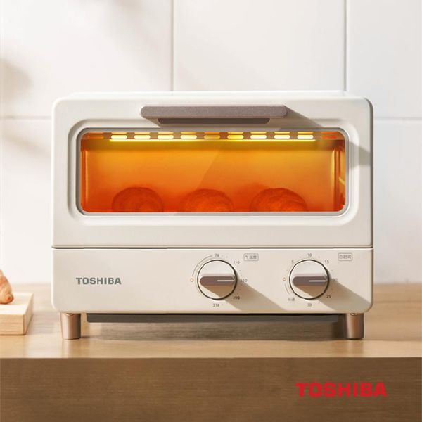 

electric ovens toshiba 220v oven baking home 8l mini multi-function bread toaster
