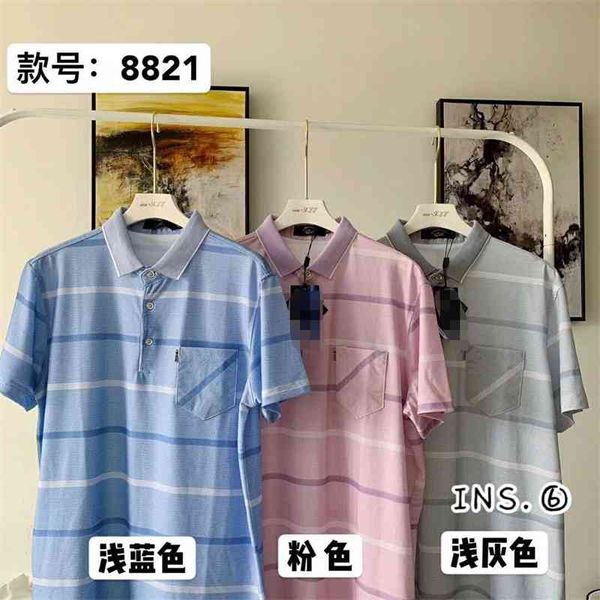 

men's wear short sleeved t-shirt in summer, summer polo shirt, ice daddy, [tiktok], White;black